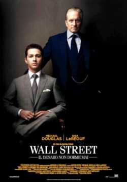 locandina Wall Street  Il denaro non dorme mai
