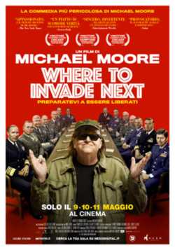 locandina manifesto Where To Invade Next